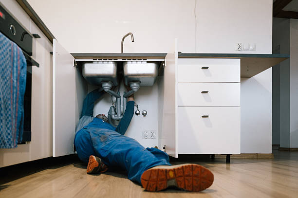Professional Drain Cleaning technician working in Pocola, OK